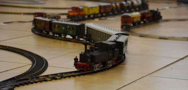 Velká výstava modelů lokomotiv a vlakových souprav s unikátní elektronikou